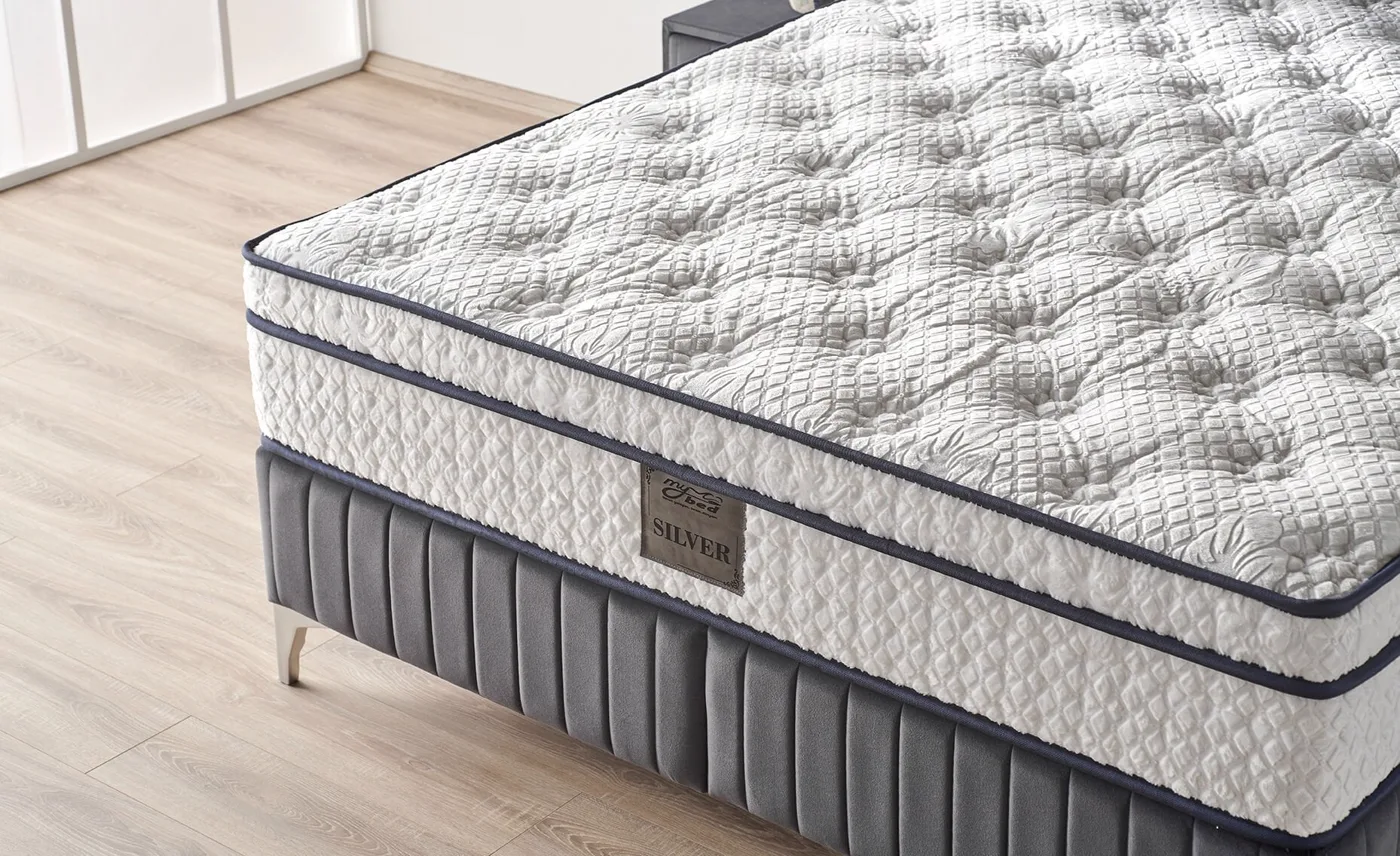 Silver 120x200 matelas 1 place