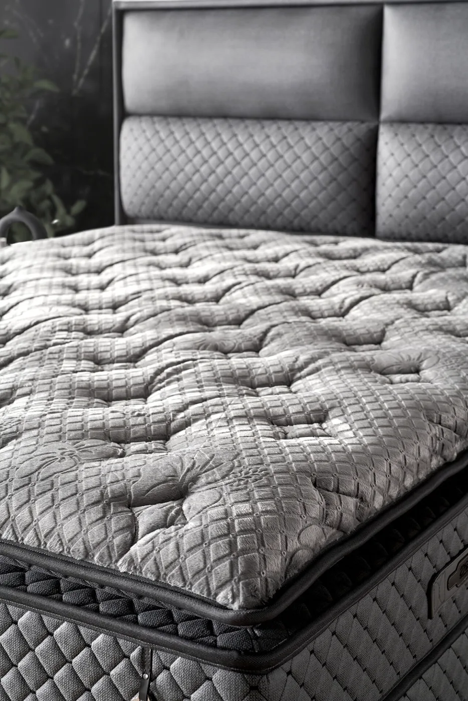 Royal 140x190 tweepersoons matras, boxspring, hoofdbord set