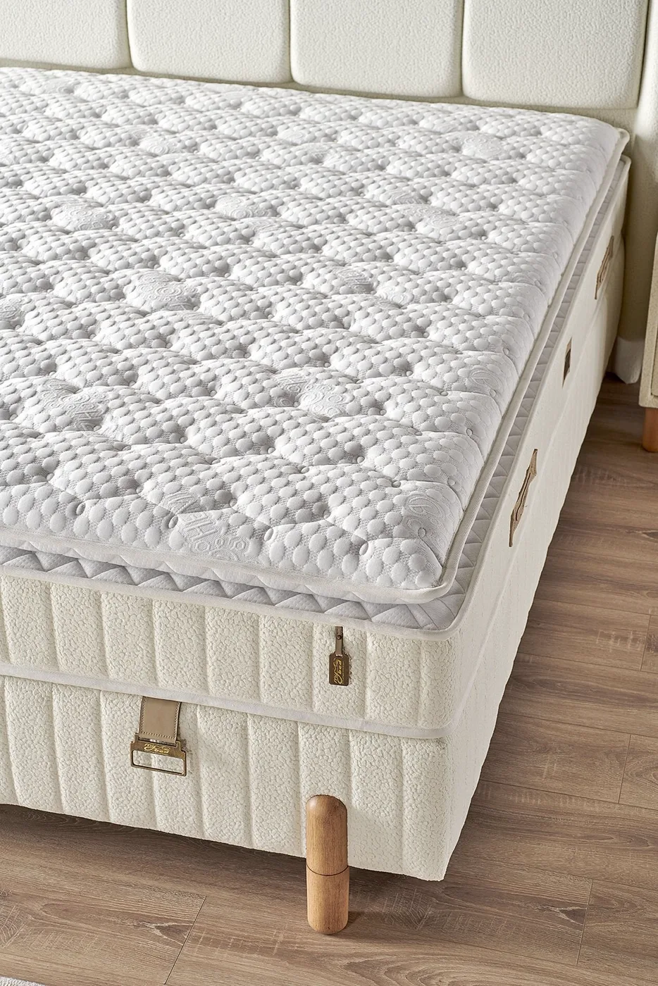 Bohem 150x200 Çift Kişilik Yatak, Baza, Başlık Seti