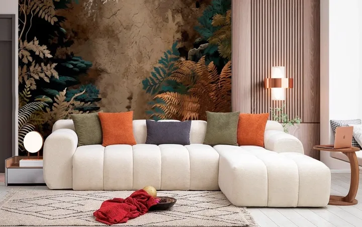 Mocha Corner Sofa EF150