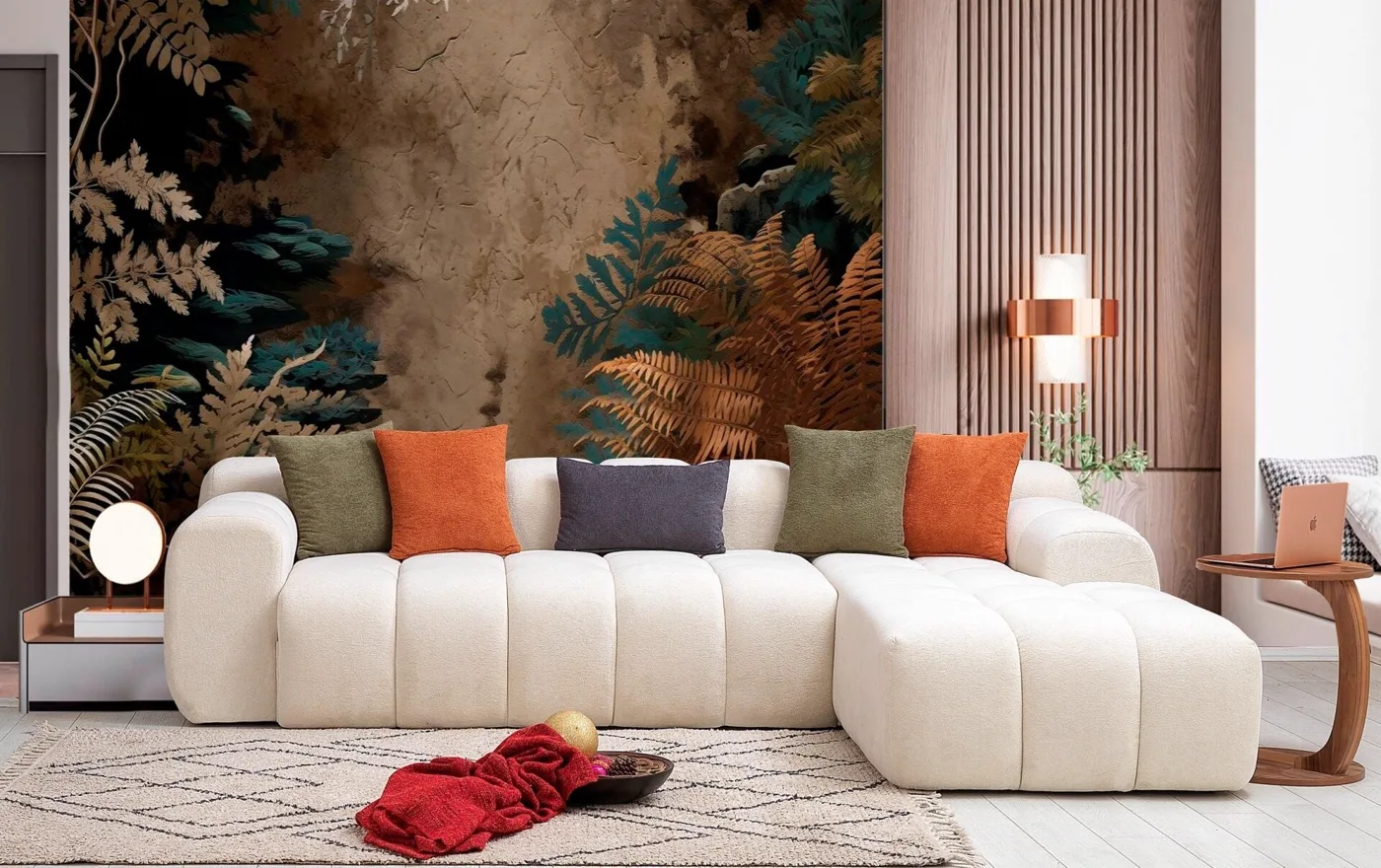 Mocha Corner Sofa EF150