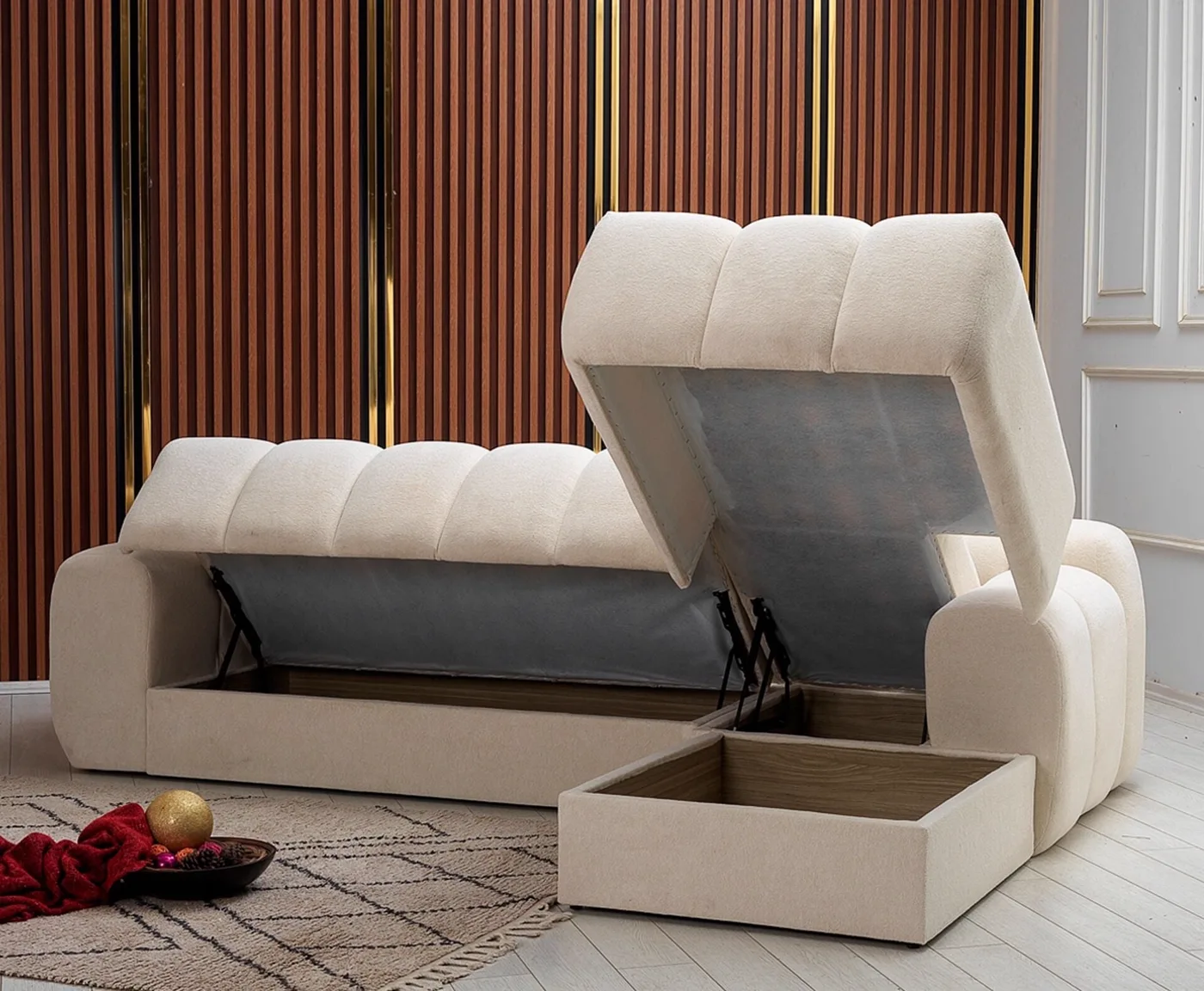 Mocha Corner Sofa EF150