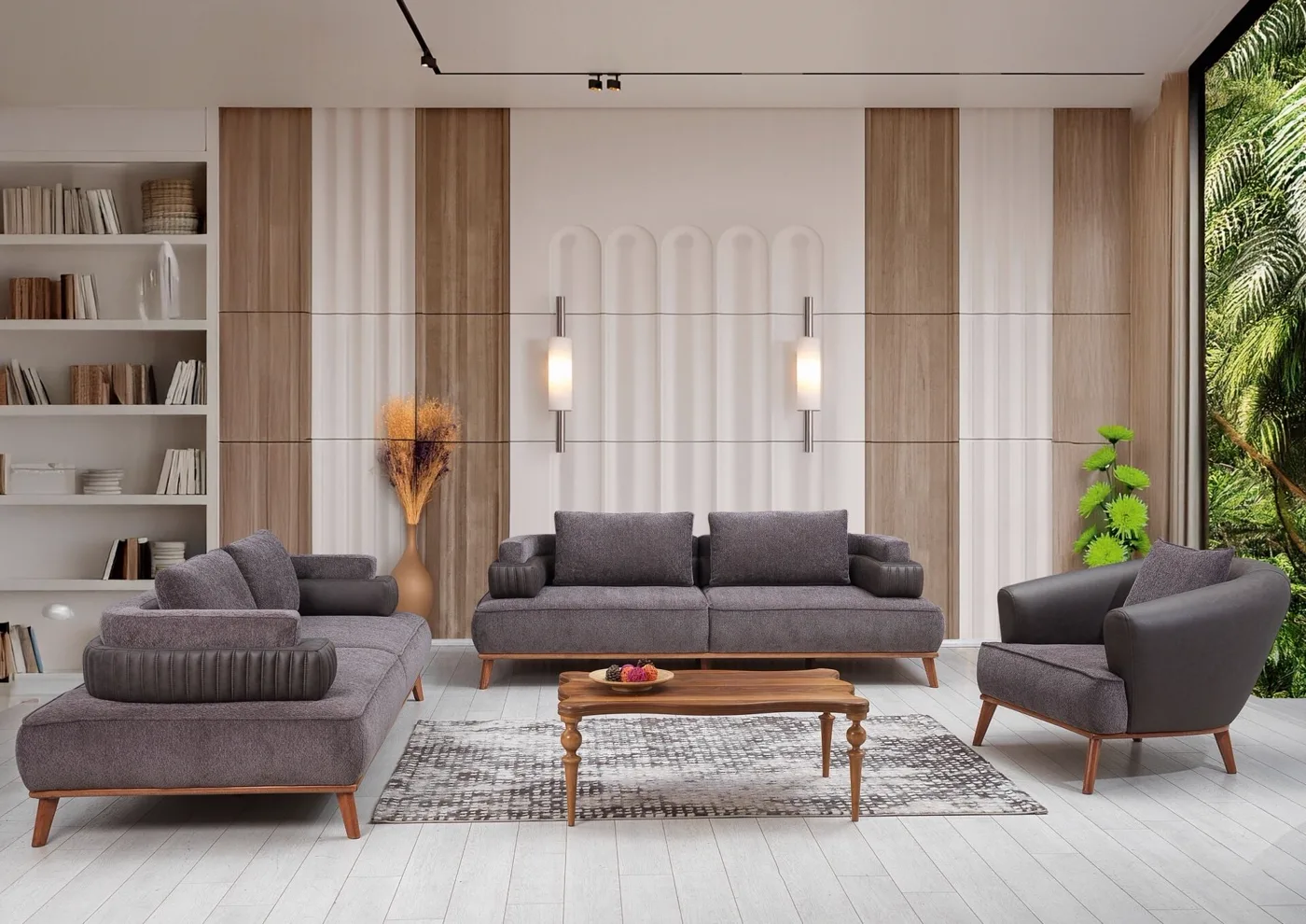 Leon Sofa Set EF138