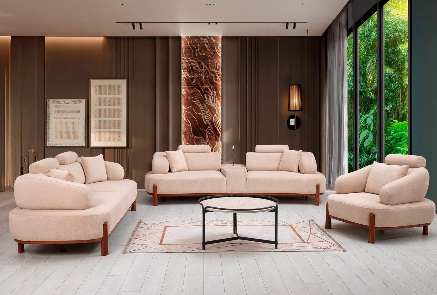 Ares Sofa Set EF131