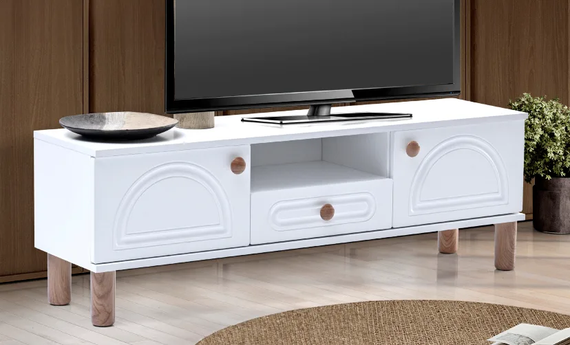 Aslan Bohemian White TV Unit TN0340