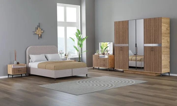 Konak Walnut Bedroom Set TN0156