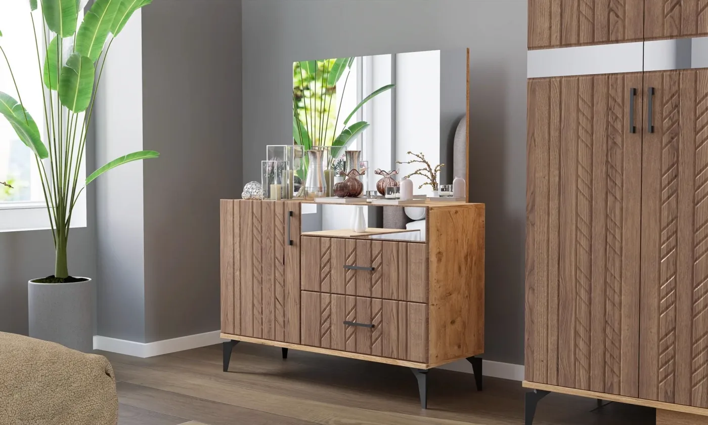 Konak Walnut Bedroom Set TN0156