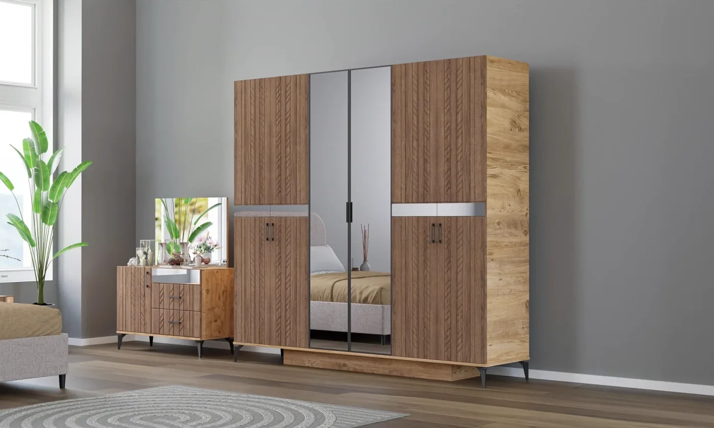 Konak Walnut Bedroom Set TN0156