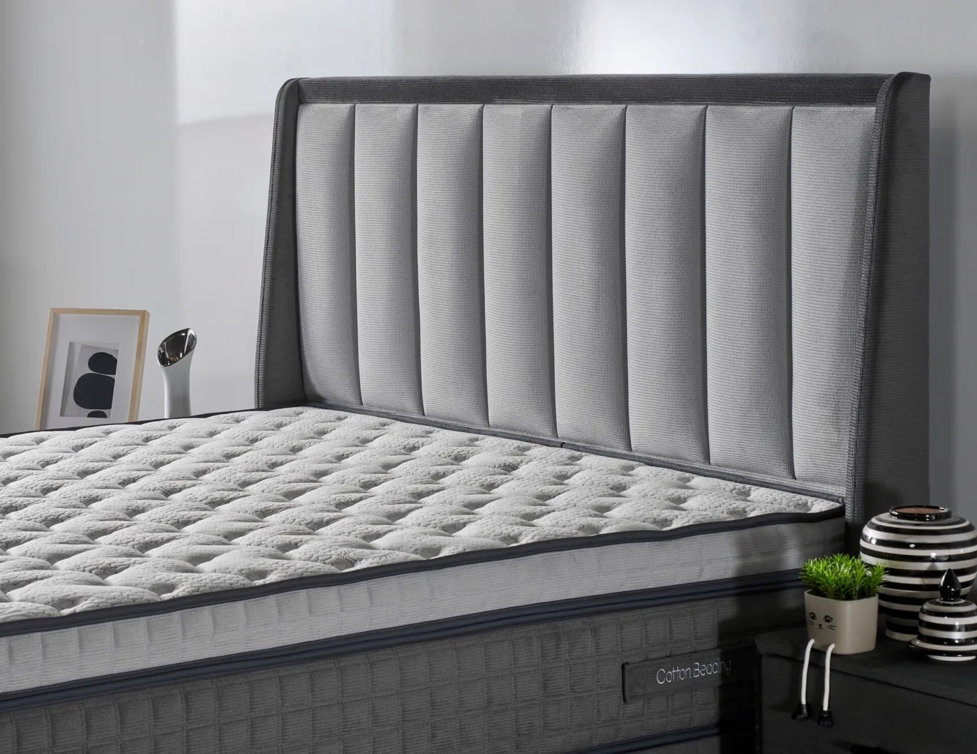 Armada 200 cm Double Divan Base Headboard CB3208