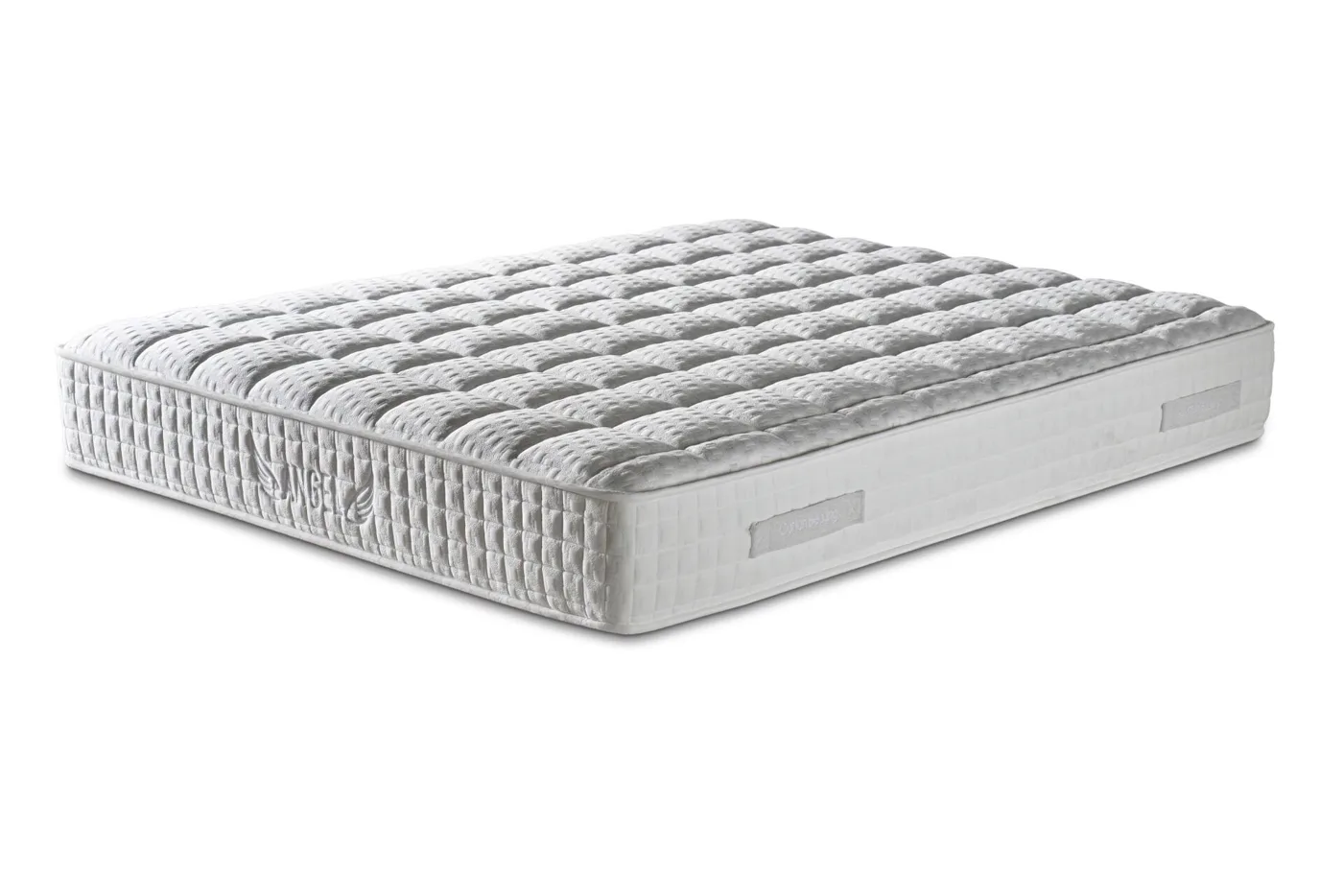 Angel Modern 140 x 190 Double Mattress, Divan Base, Headboard Set CB3309