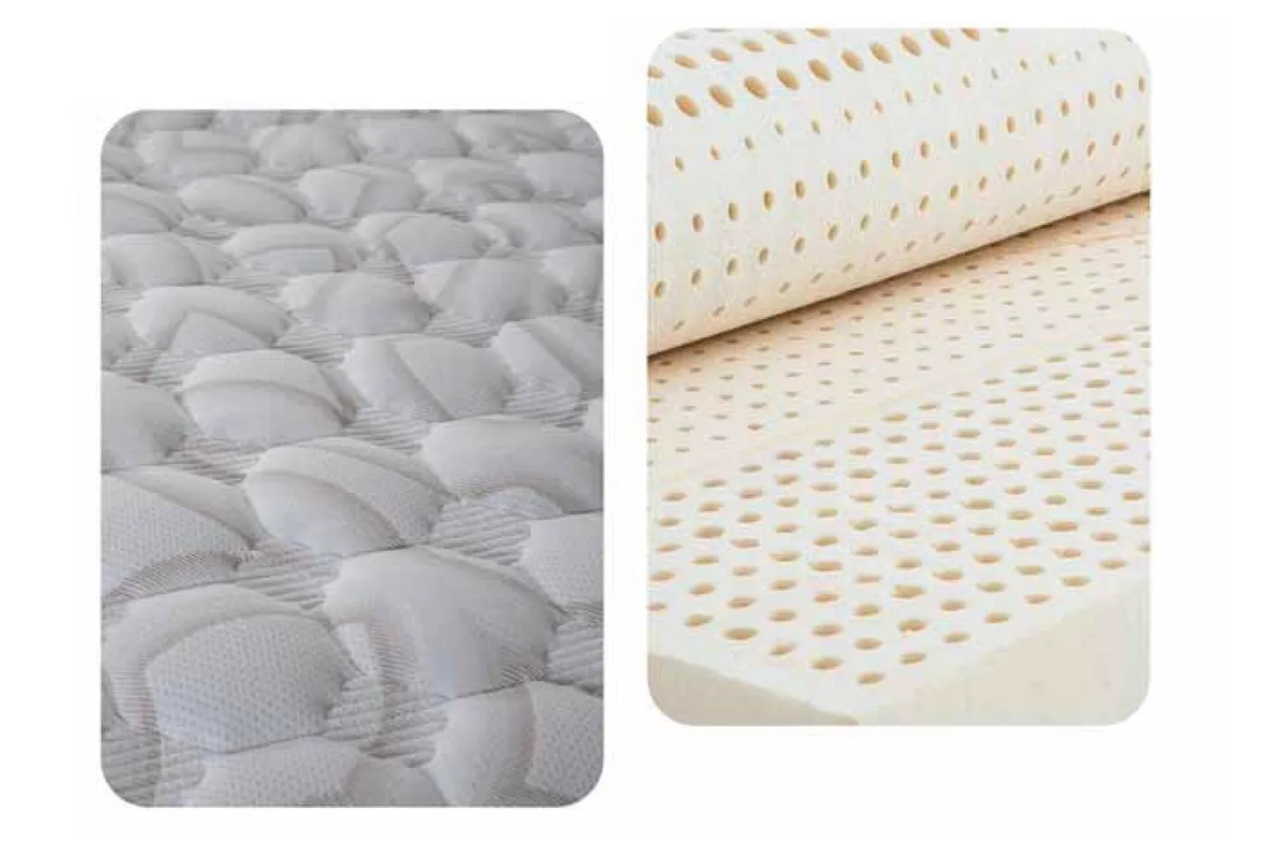 Latex 180x200 Double Mattress, Divan Base & Headboard Set PV1415