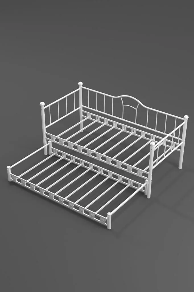 Kamelya Gästebett Tagesbett und Matratzenset 90x200 ARM149