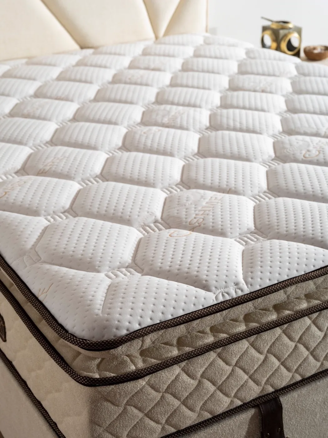 Mia 140x200 tweepersoons matras, boxspring & hoofdbord set MBL1023