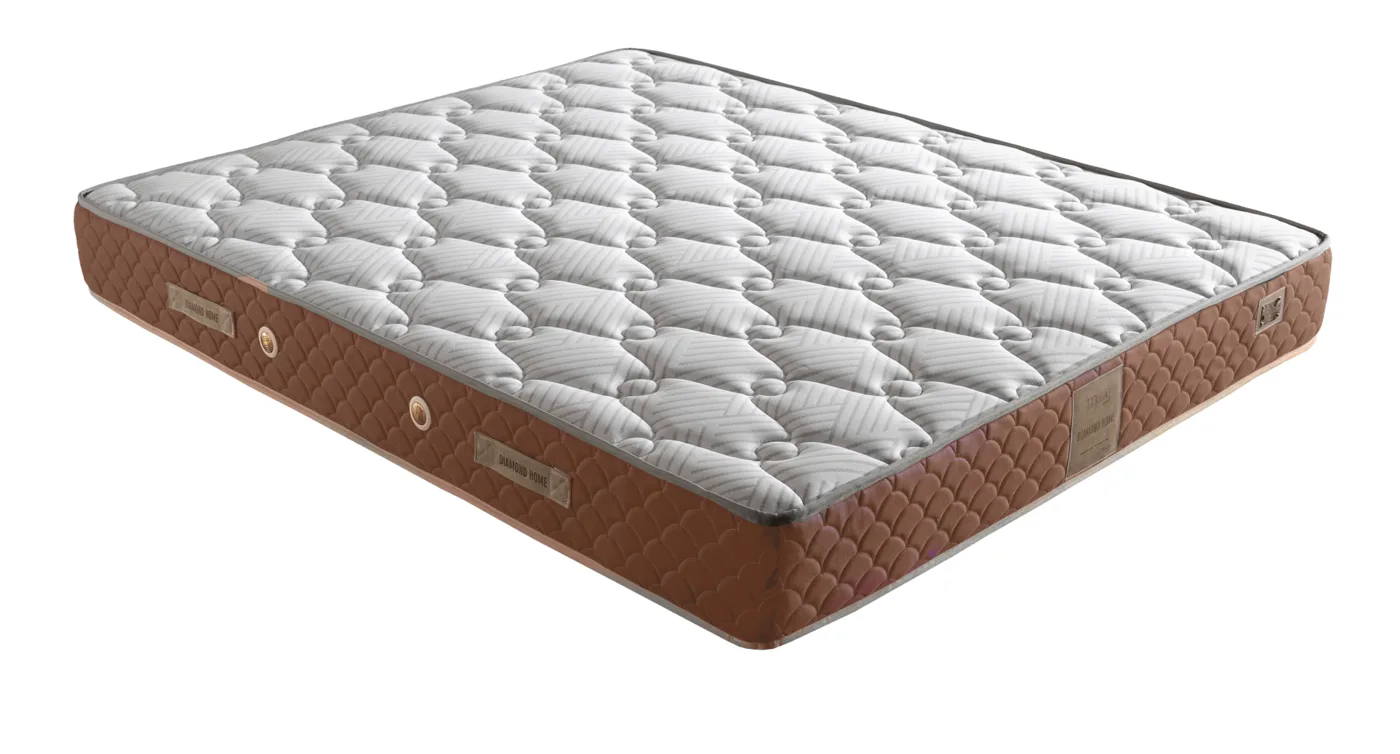 Kiamond Kaffee 160x200 Doppel Matratze, Bettkasten (Boxspring-Unterbau) & Kopfteil Set MBL1022