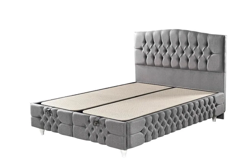 Soft 140X200 Double Mattress, Divan base, Headboard Set EY2019