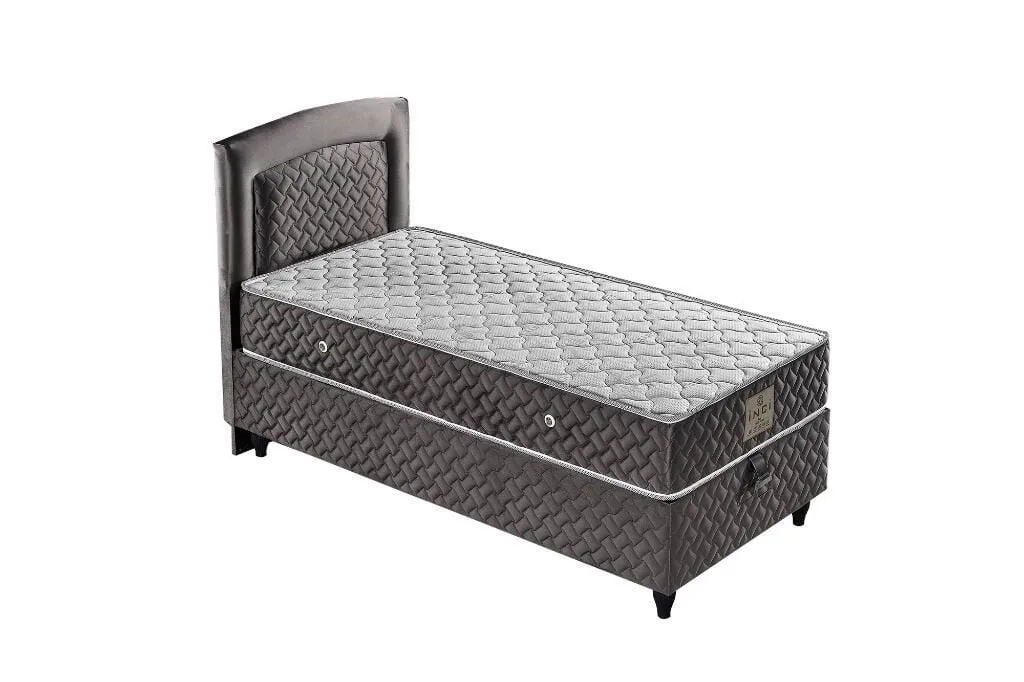 Inci 100X200 Single Mattress, Divan base, Headboard Set EY2011