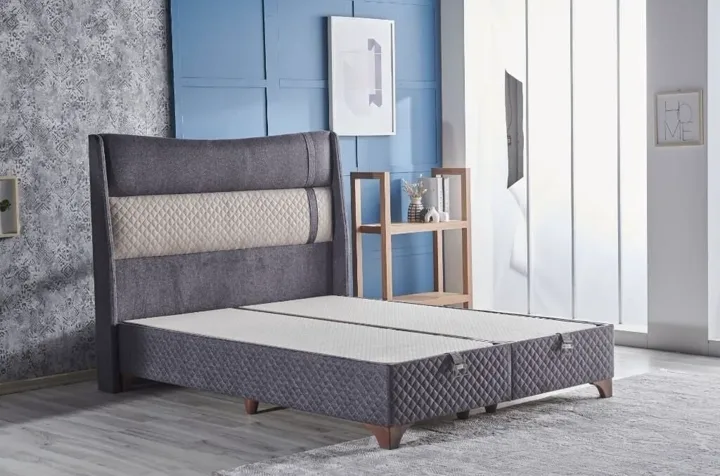 Organic Sleeper 200x200 Double Divan Base and Headboard Set CB2414