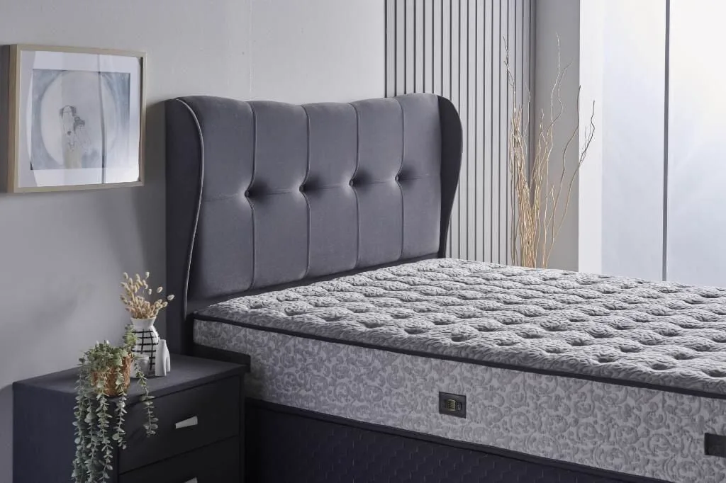 Viscomfort 100 cm Single Divan Base Headboard CB2329