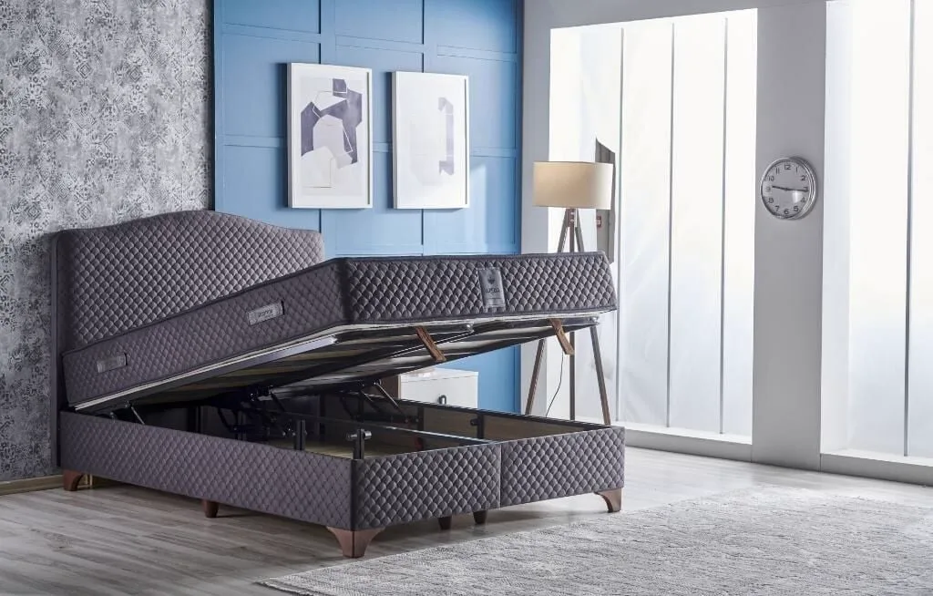 Savana Anthracite 90x190 Single Divan Base CB2221