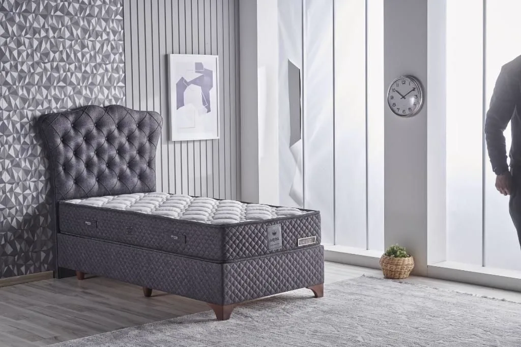 Eva Anthracite 90x190 Single Mattress CB2106