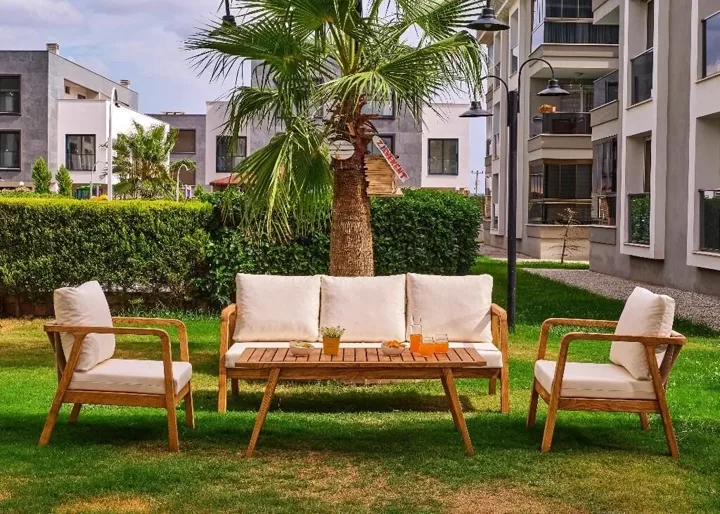Gardenya Wooden Seating Set ROY011