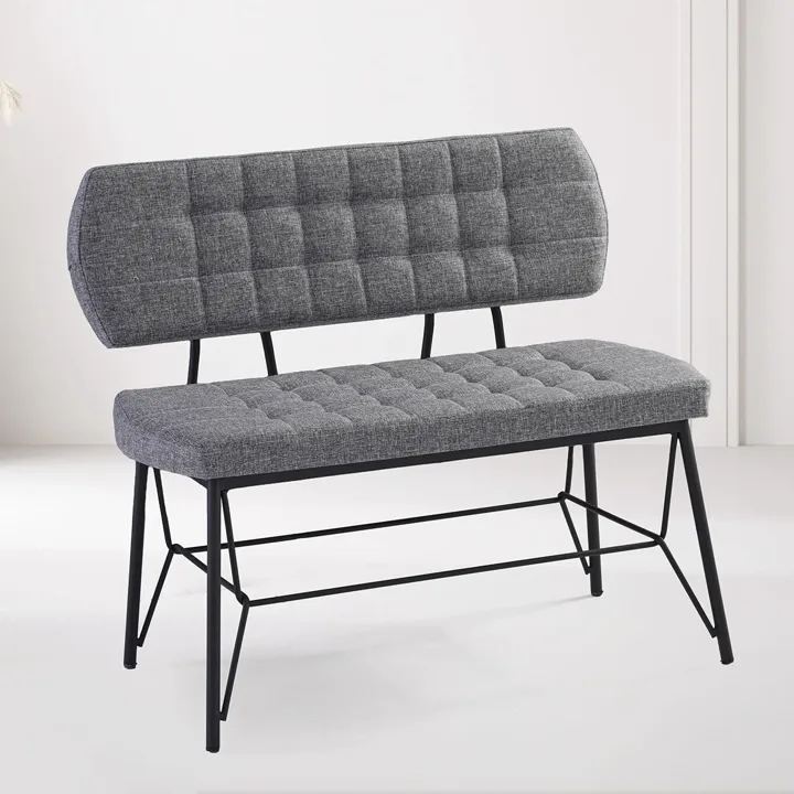 Gozde Black Backed Bench HDR1327