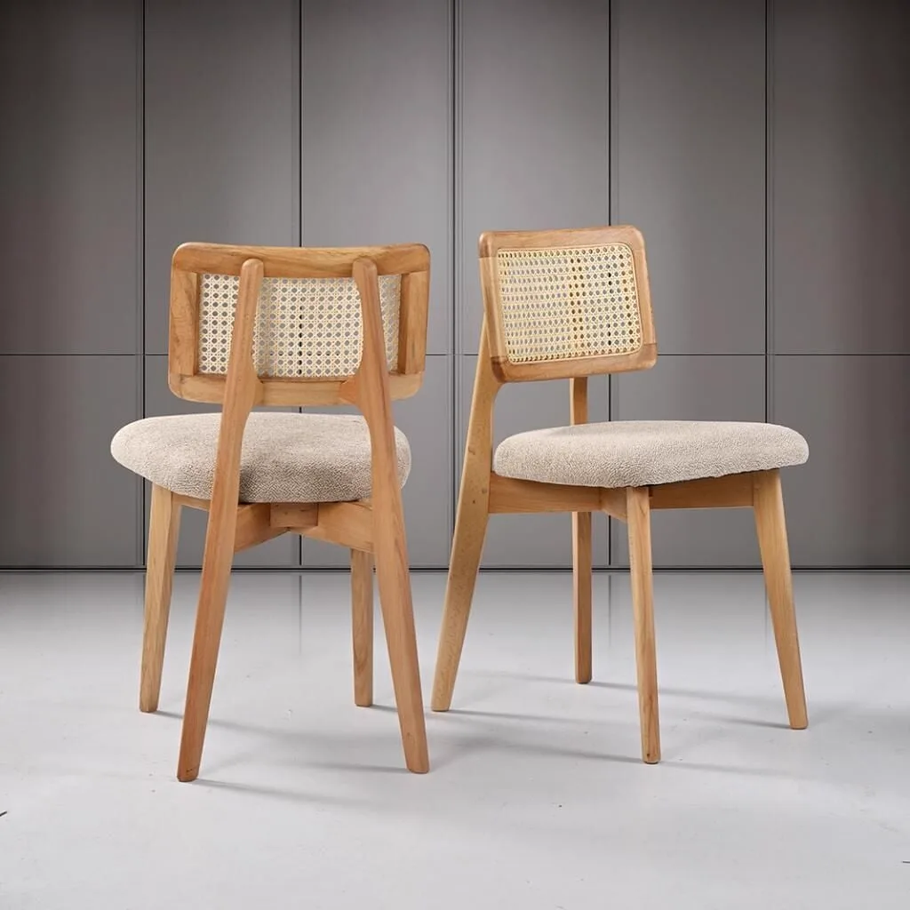 Polo Yuvarlak Masa & Yonca Hasırlı Sandalye Takımı HDR1210