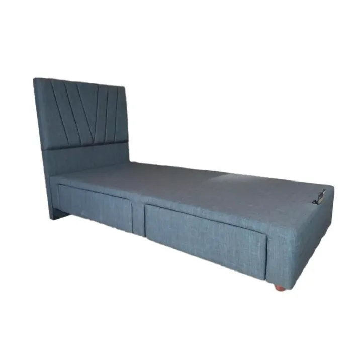 Alacati Drawer 90x200 Single Divan Base & Headboard Set PV302