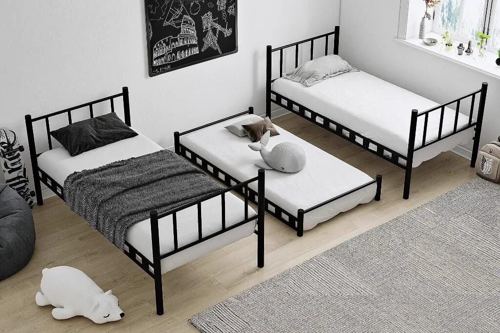 Yavrulu Zambak Ranza 90x200 ARM038 Siyah