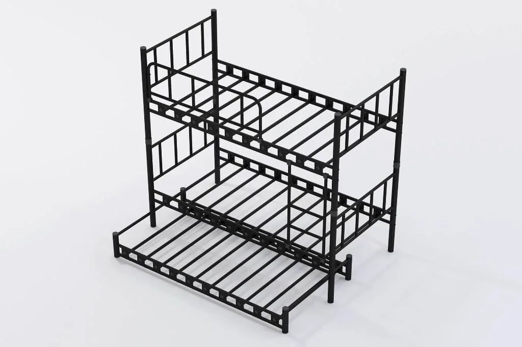 Yavrulu Zambak Ranza 90x200 ARM038 Siyah