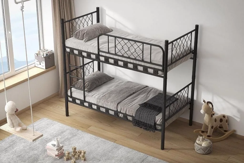 Metis Bunk Bed 90x200 ARM048 Black
