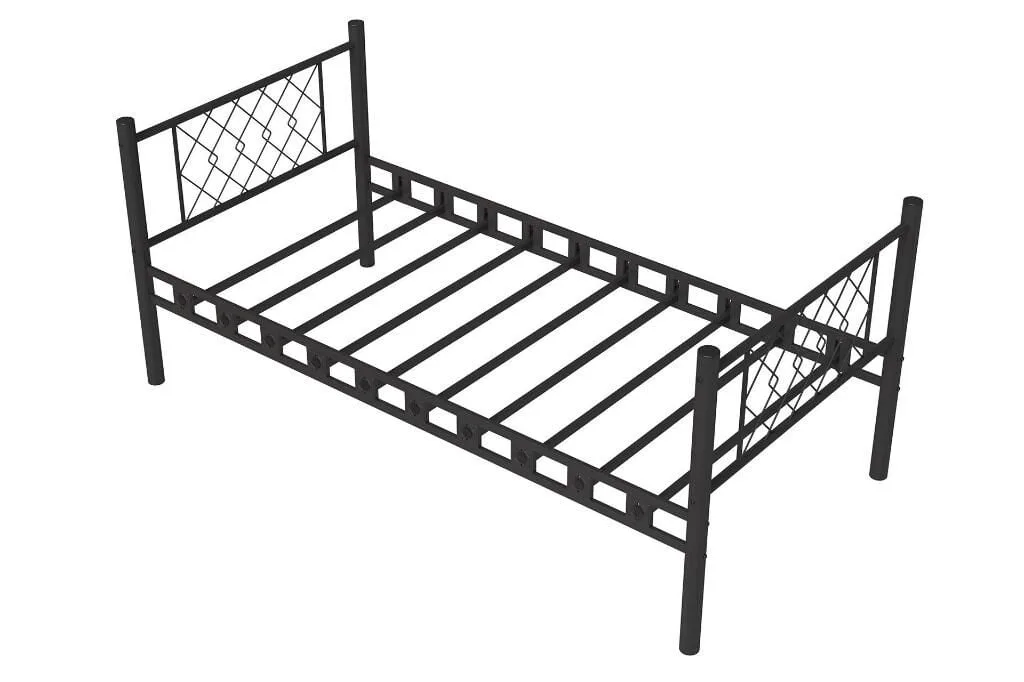 Metis Metal Bedstead 90x200 ARM165 Black