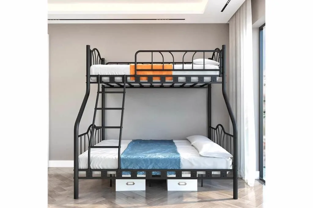 Imaj Bunk Bed 90x190 + 140x190 ARM057 Black