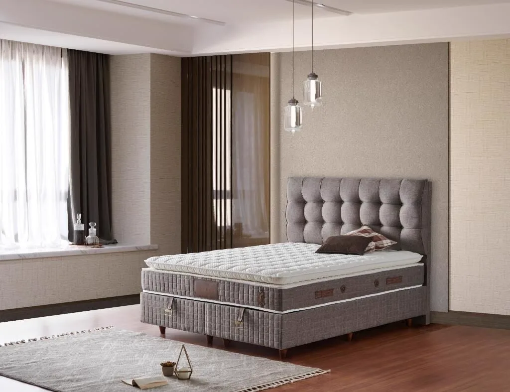 Still 180x200 Double Divan Base & Headboard Set MBL1409