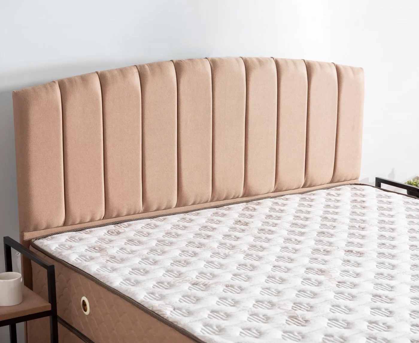 Flora 90x190 Tek Kişilik Yatak, Baza, Başlık Seti MBL1015