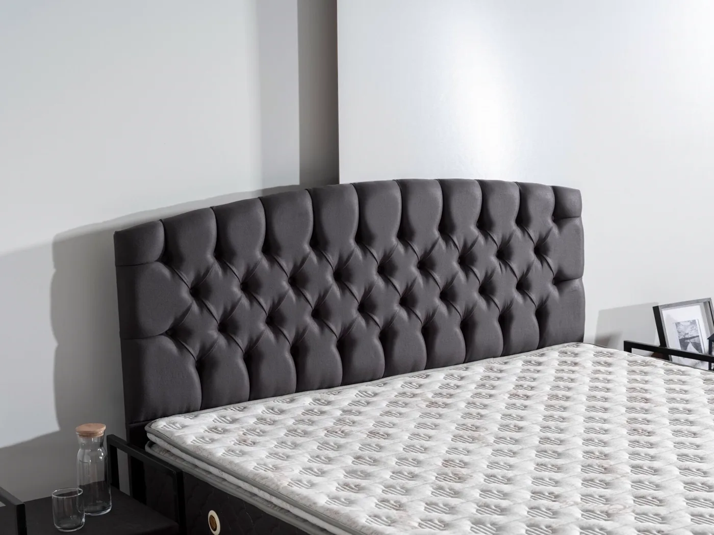 Pamira 90x200 Single Mattress, Divan Base & Headboard Set MBL1014