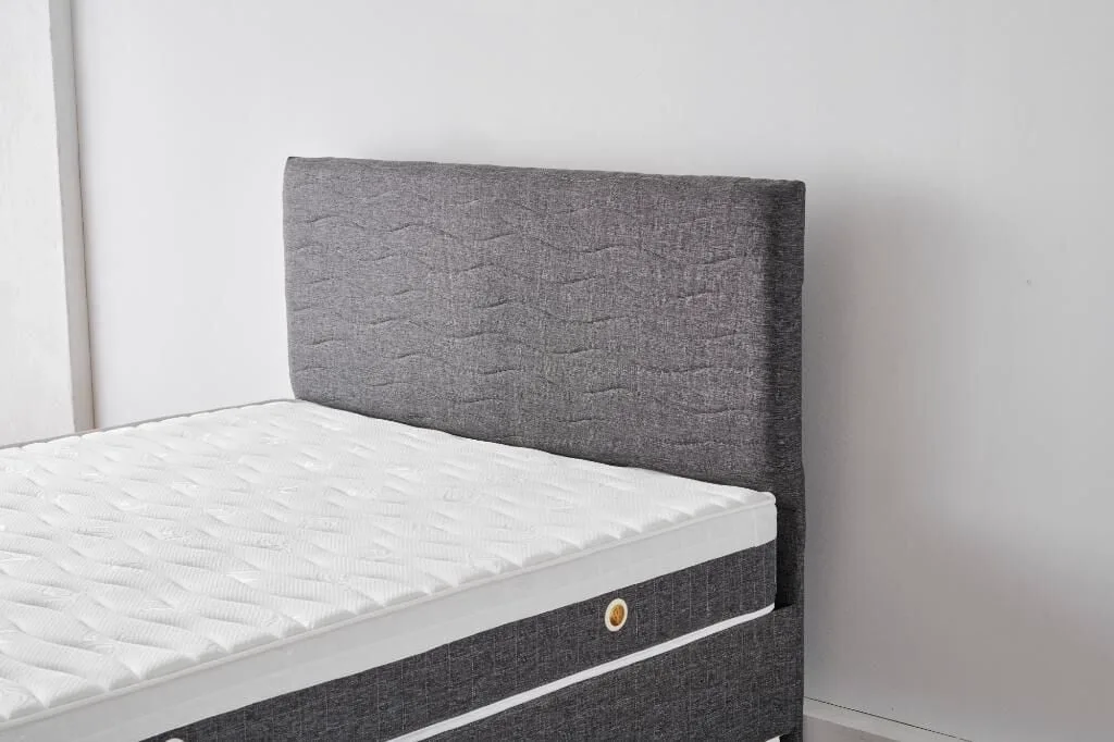 Optima 160x200 Double Mattress, Divan Base & Headboard Set MBL1016