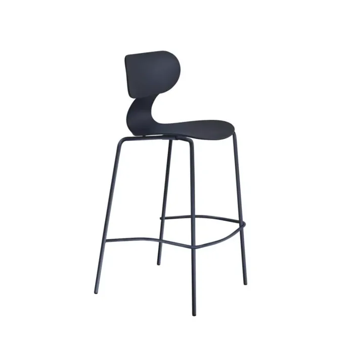 Yugo-S Bar Black - Black Bar Chair PPT1670