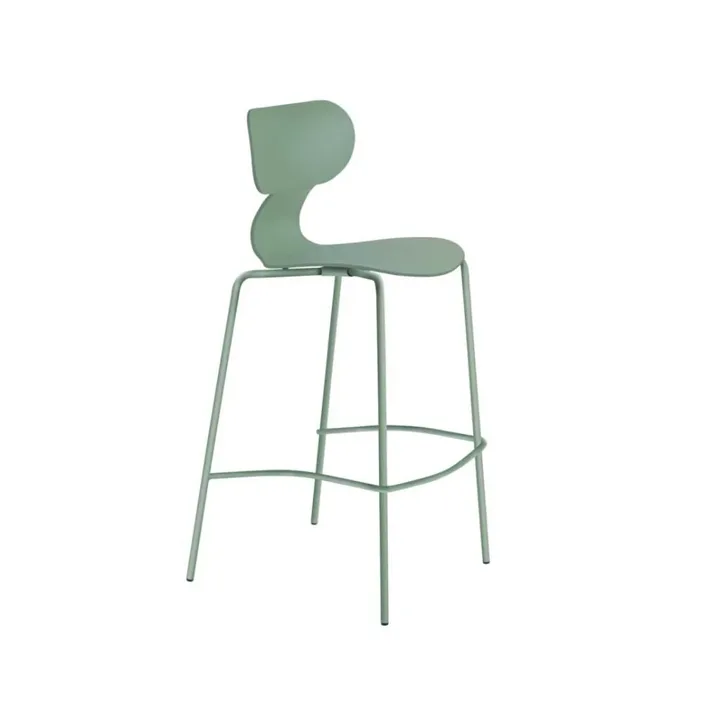 Yugo-S Bar Pastel Green - Pastel Green Bar Chair PPT1665