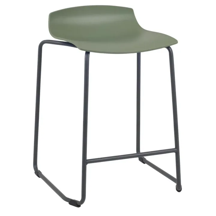 X-treme Sled Pro Pastel Green - Anthracite Bar Stool PPT1652