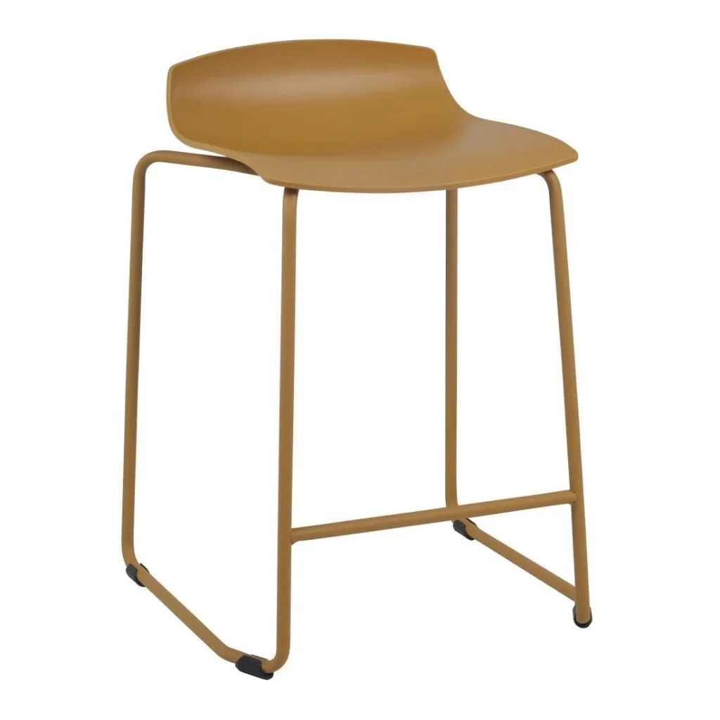 X-treme Sled Pro Dark Yellow - Dark Yellow Bar Stool PPT1653