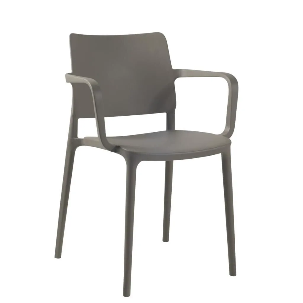 Joy-K Ash Brown Kitchen Chair with Arms PPT1228