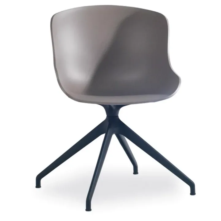 Globe-S Swivel Ash Brown - Black Chair PPT1165