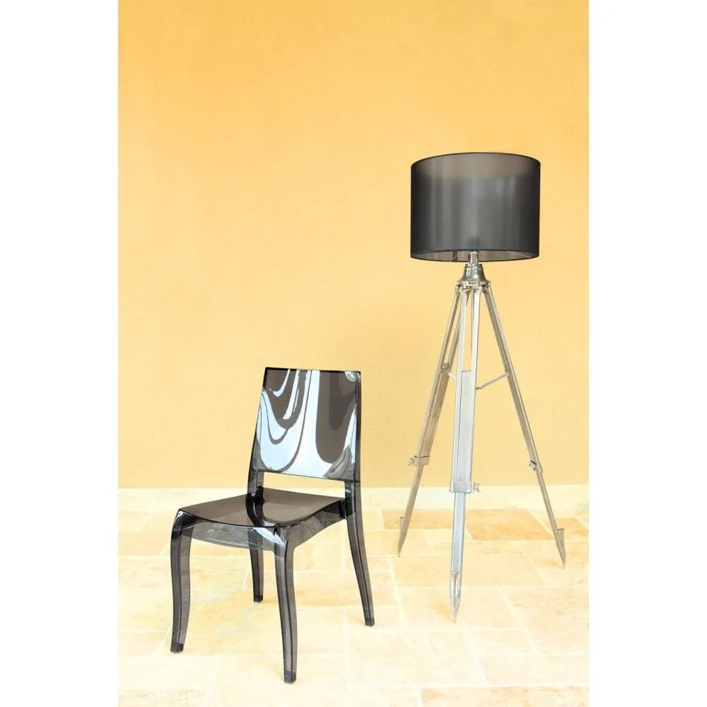 Class-X Smoke Transparent Kitchen Chair PPT1012
