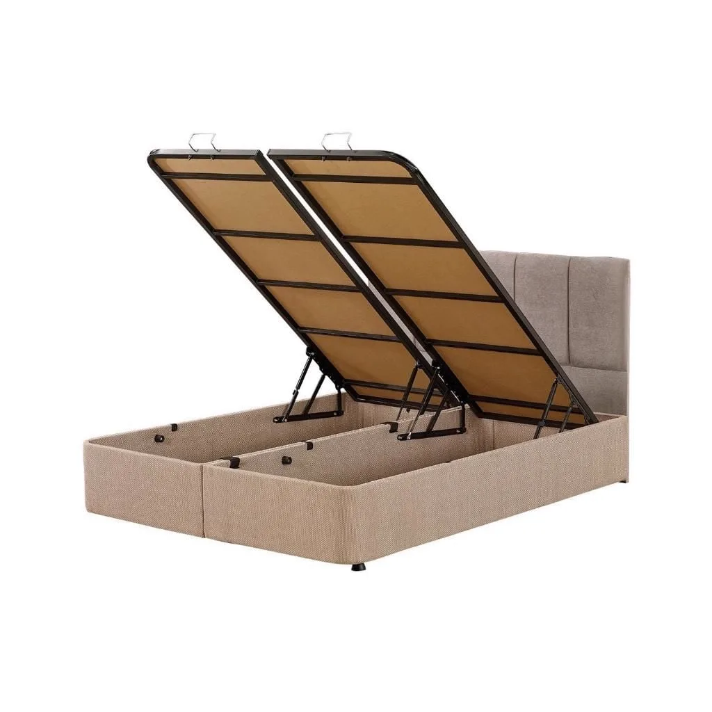 Eko 140X200 Double Divan Base and Headboard Set EY196
