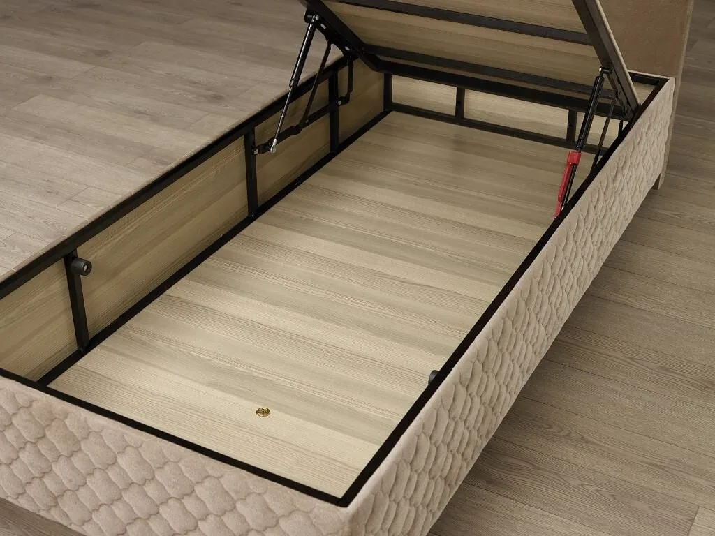 Relax 2 140X190 Double Mattress, Divan Base, Headboard Set EY117B