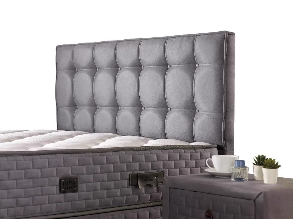 Sleep 180X200 Double Mattress, Divan Base, Headboard Set EY107