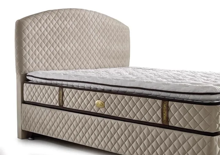 MD Teos 200 cm Double Divan Base Headboard GM11118