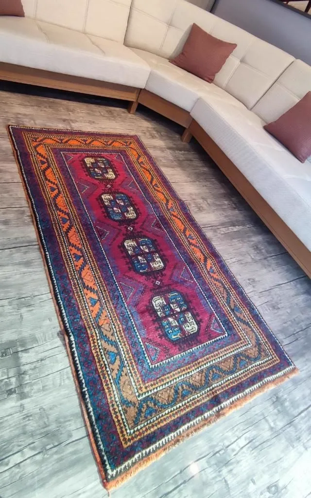 Taspinar Woollen Hand-Woven 166x88 Rug MDH1003