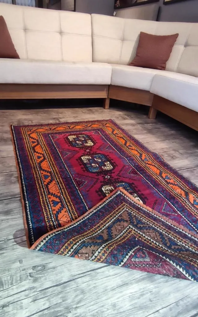 Taspinar Woollen Hand-Woven 166x88 Rug MDH1003